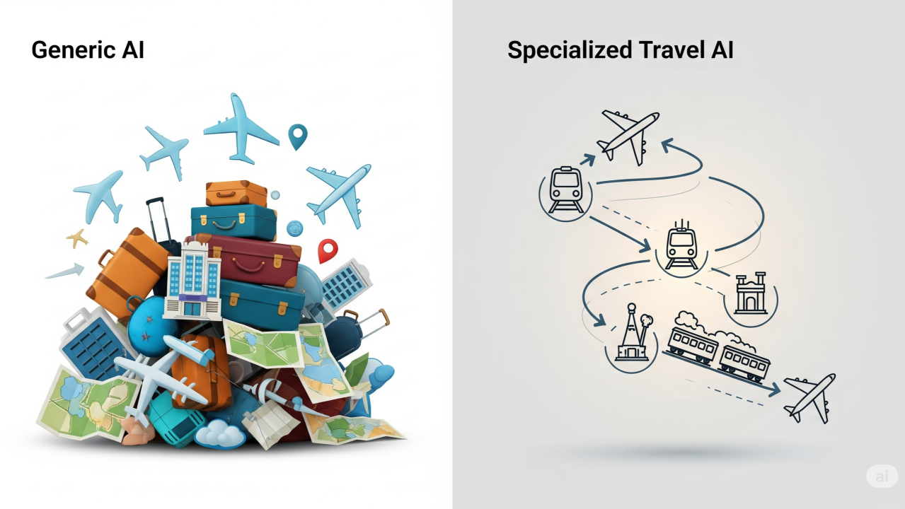 The Future of Travel is Not a Generic Chatbot. It’s Specialized AI.