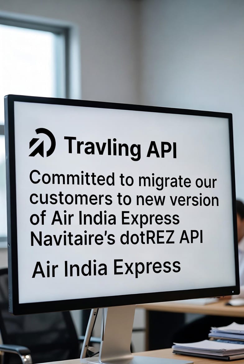 Travling API is committed to migrating customers to new version of Air India Express Navitaire's dotREZ API