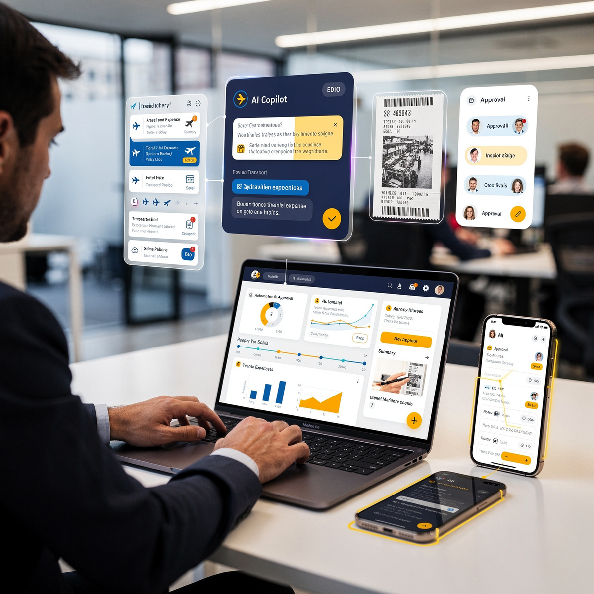 How Expense Management Platforms Use Travlinq + Samyag.ai Co-Pilot to Deliver a Complete AI-Powered T&E Solution